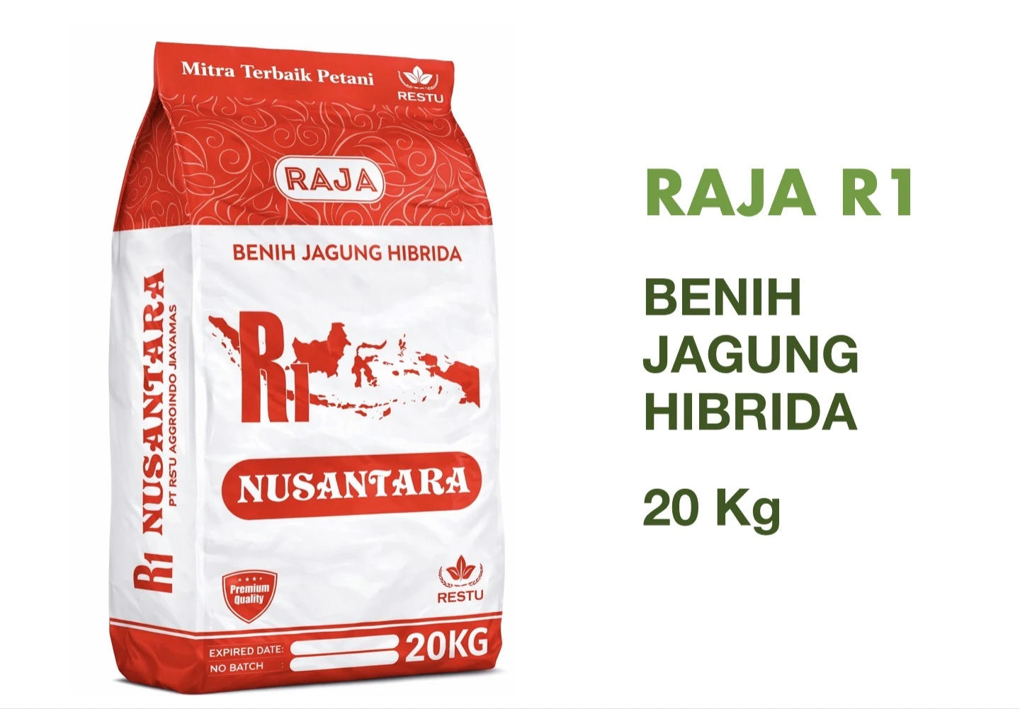 Benih Jagung Hibrida Raja R1 20kg