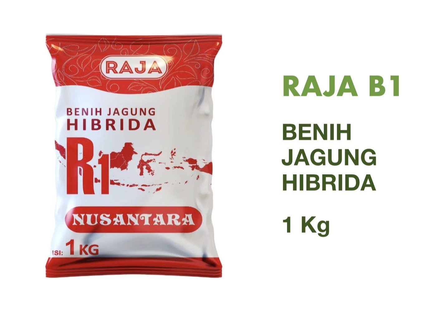 Benih Jagung Hibrida Raja R1 1kg